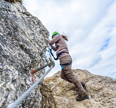 Climbing in your holidays Pyhrn Priel - climbing gardens